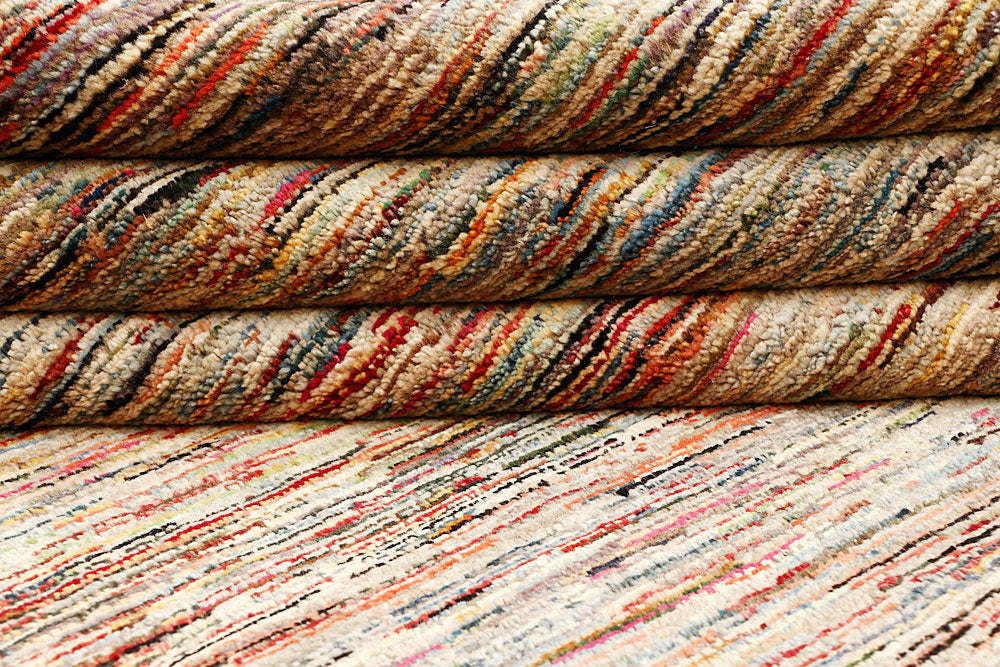 Multi Colored Gabbeh 8' 3 x 10' 4 - No. 61158 - ALRUG Rug Store