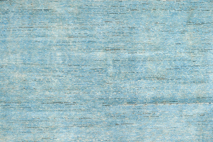 Cadet Blue Gabbeh 8' 10 x 11' 11 - No. 61160 - ALRUG Rug Store