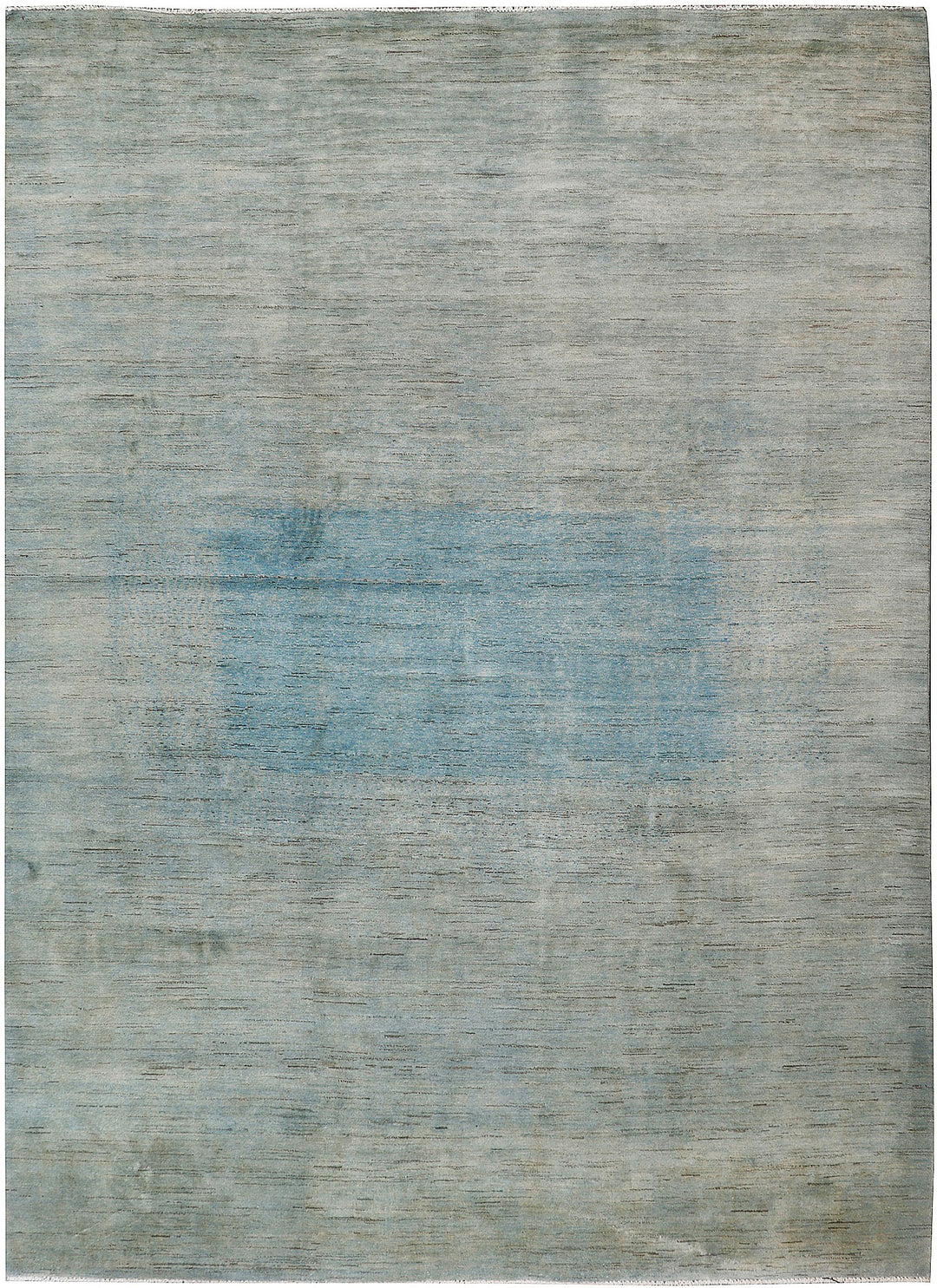 Cadet Blue Gabbeh 8' 10 x 11' 11 - No. 61160 - ALRUG Rug Store