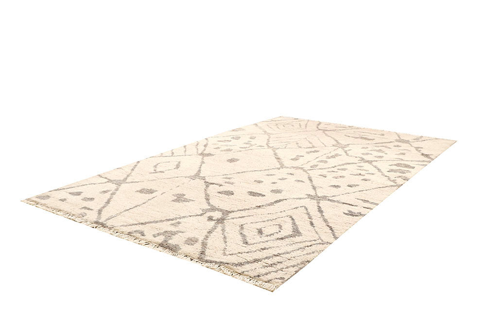 Bisque Gabbeh 3' 11 x 6' 1 - No. 61161 - ALRUG Rug Store