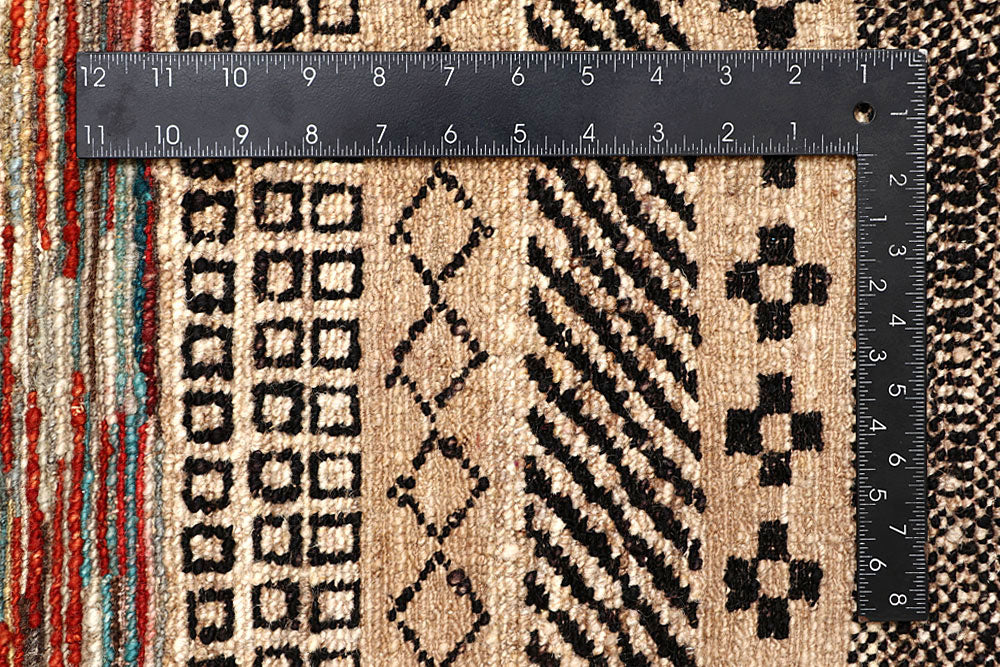 Blanched Almond Gabbeh 4' 9 x 6' 5 - No. 61162 - ALRUG Rug Store