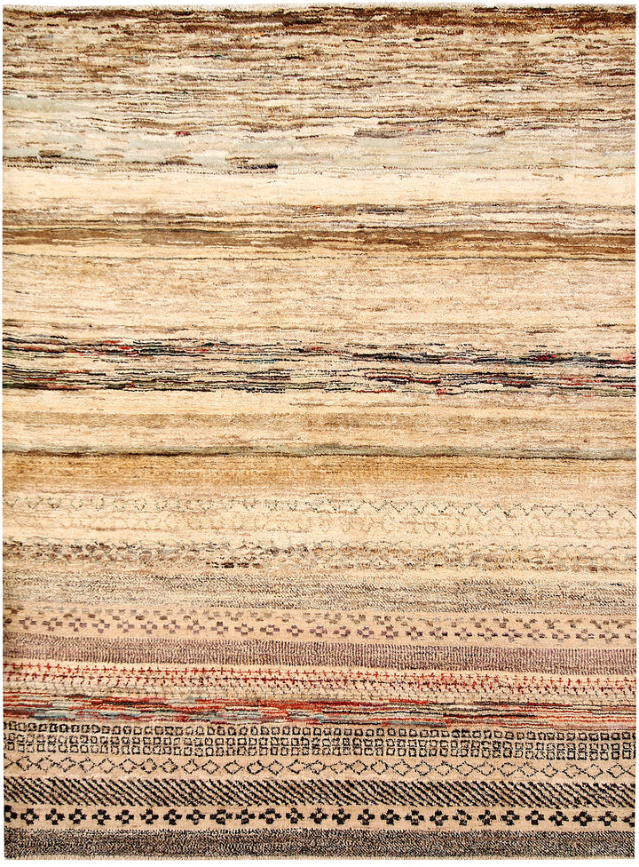 Blanched Almond Gabbeh 4' 9 x 6' 5 - No. 61162 - ALRUG Rug Store