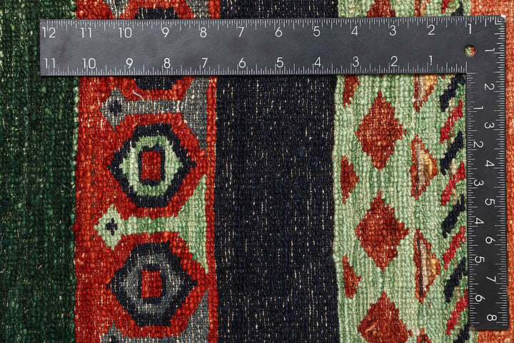Multi Colored Gabbeh 4' 8 x 6' 5 - No. 61163 - ALRUG Rug Store