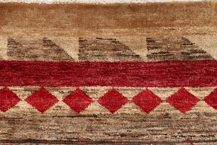 Multi Colored Gabbeh 4' 6 x 6' 8 - No. 61166 - ALRUG Rug Store