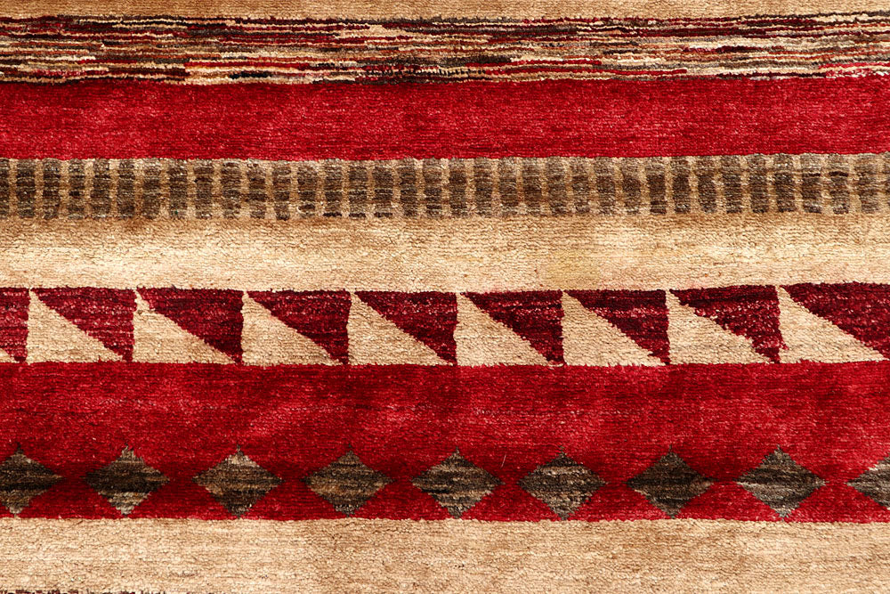 Multi Colored Gabbeh 4' 6 x 6' 8 - No. 61166 - ALRUG Rug Store