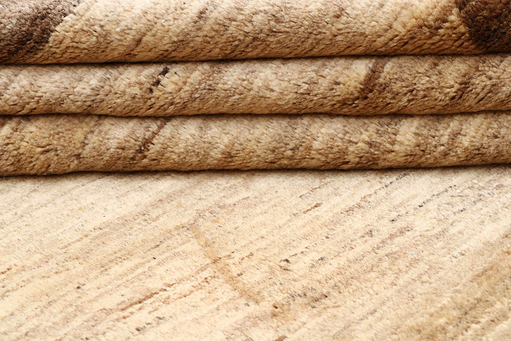 Bisque Gabbeh 4' 6 x 6' 7 - No. 61167 - ALRUG Rug Store