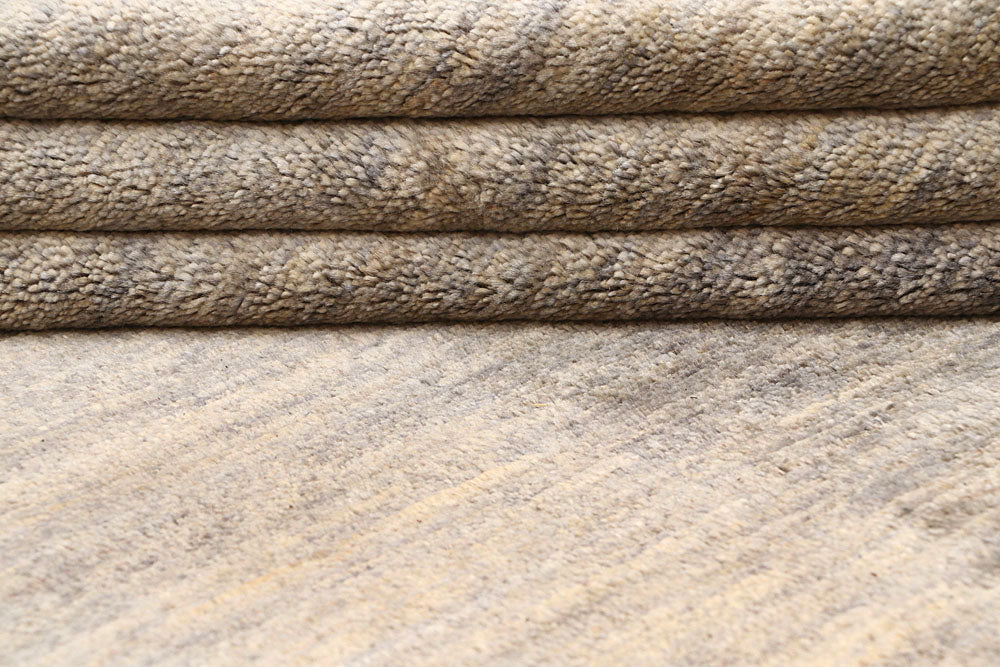 Tan Gabbeh 6' 7 x 8' 4 - No. 61168 - ALRUG Rug Store