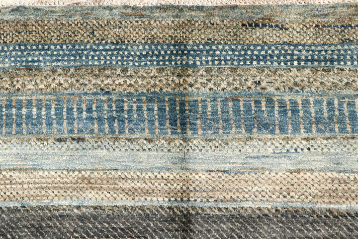 Multi Colored Gabbeh 6' 5 x 9' 9 - No. 61170 - ALRUG Rug Store