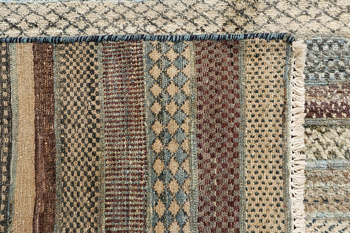 Multi Colored Gabbeh 6' 5 x 9' 9 - No. 61170 - ALRUG Rug Store