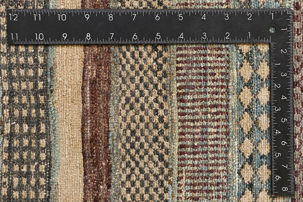 Multi Colored Gabbeh 6' 5 x 9' 9 - No. 61170 - ALRUG Rug Store