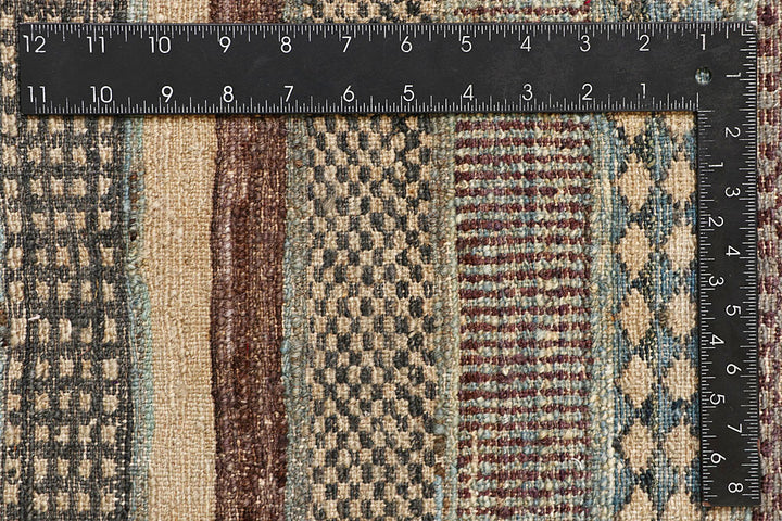 Multi Colored Gabbeh 6' 5 x 9' 9 - No. 61170 - ALRUG Rug Store