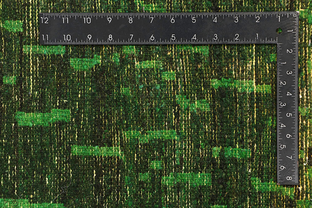 Green Gabbeh 7' 10 x 10' 1 - No. 61176 - ALRUG Rug Store