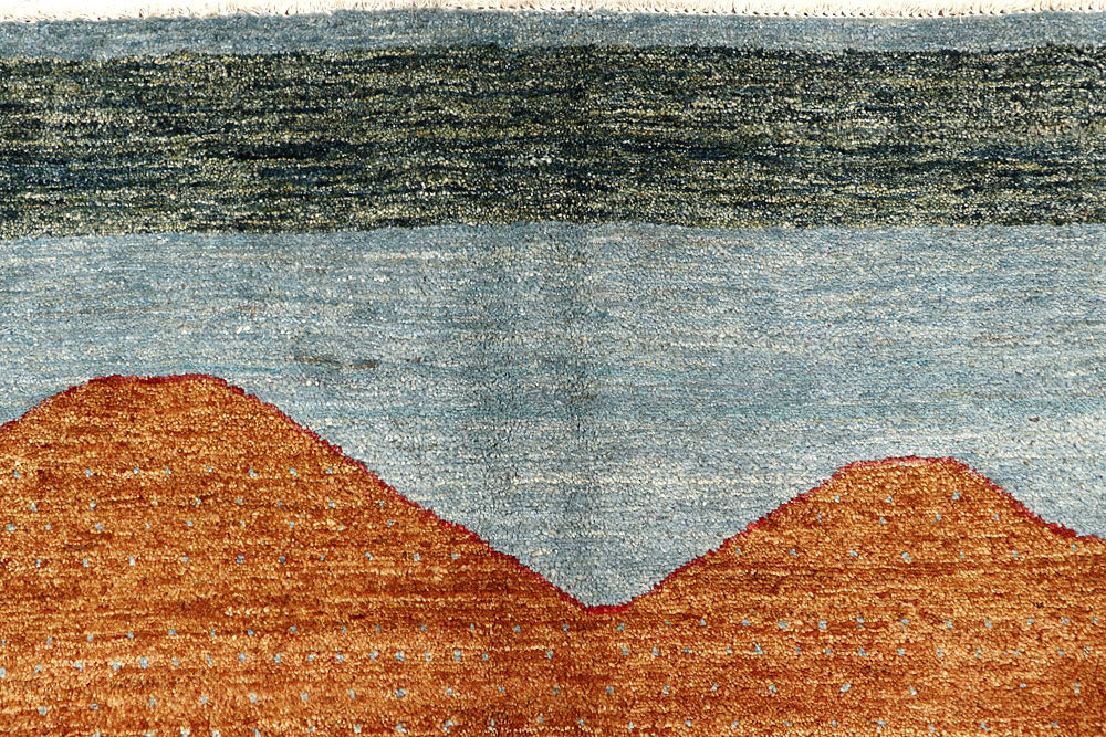 Multi Colored Gabbeh 8' 1 x 10' 4 - No. 61177 - ALRUG Rug Store