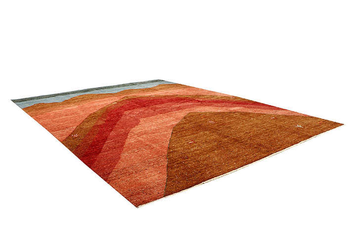 Multi Colored Gabbeh 8' 1 x 10' 4 - No. 61177 - ALRUG Rug Store