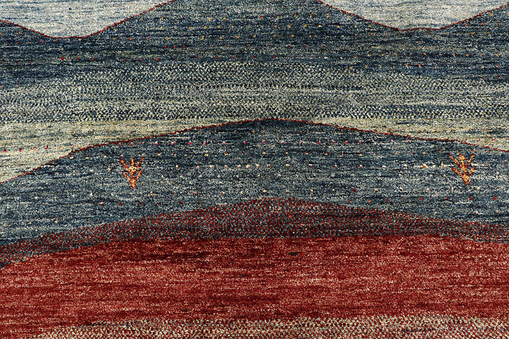 Multi Colored Gabbeh 7' 11 x 9' 10 - No. 61178 - ALRUG Rug Store