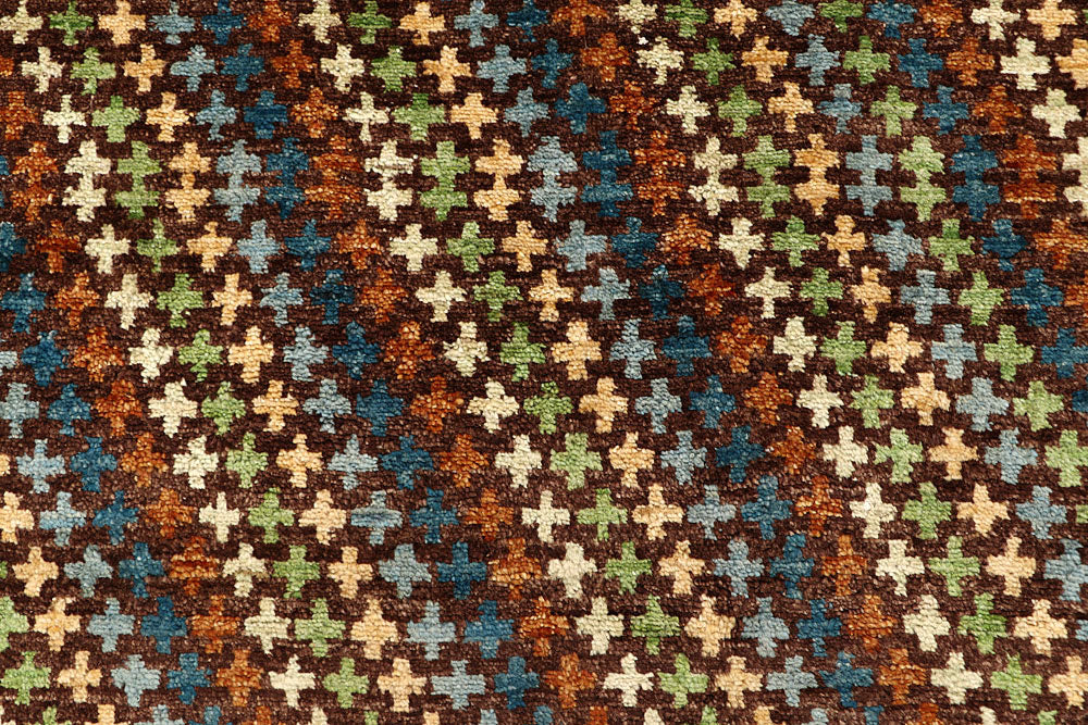 Multi Colored Gabbeh 6' 9 x 9' 5 - No. 61179 - ALRUG Rug Store