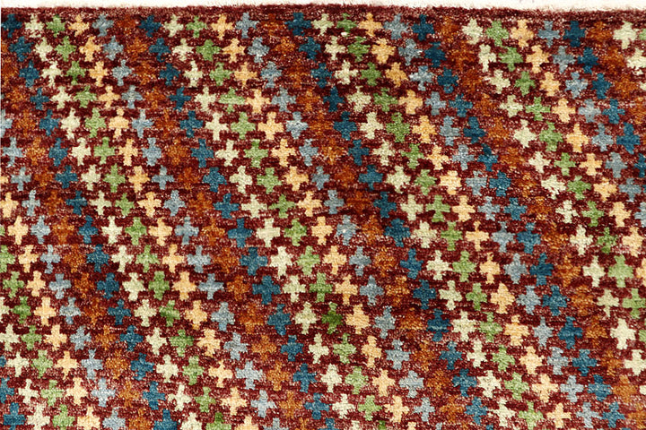Multi Colored Gabbeh 6' 7 x 9' 5 - No. 61180 - ALRUG Rug Store