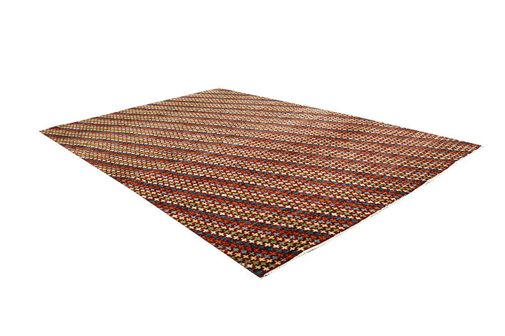 Multi Colored Gabbeh 6' 7 x 9' 5 - No. 61180 - ALRUG Rug Store