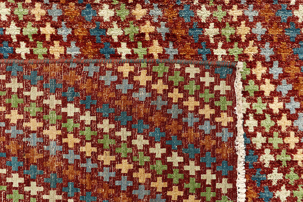 Multi Colored Gabbeh 6' 7 x 9' 5 - No. 61180 - ALRUG Rug Store