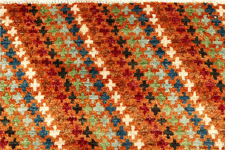 Multi Colored Gabbeh 6' 8 x 8' 11 - No. 61181 - ALRUG Rug Store