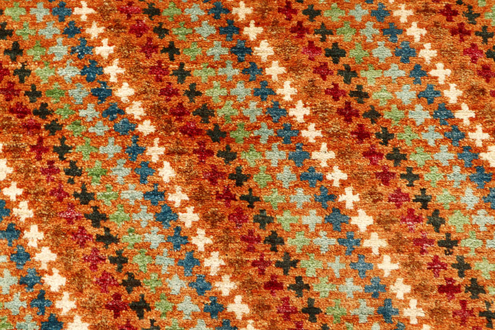 Multi Colored Gabbeh 6' 8 x 8' 11 - No. 61181 - ALRUG Rug Store