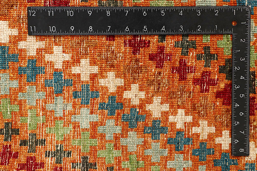 Multi Colored Gabbeh 6' 8 x 8' 11 - No. 61181 - ALRUG Rug Store