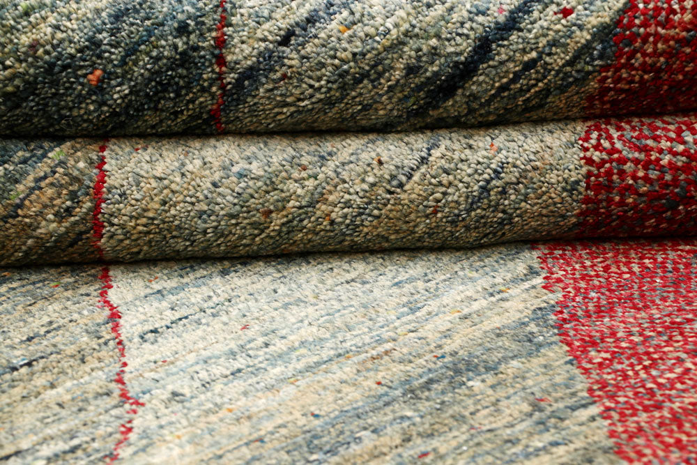 Multi Colored Gabbeh 8' 2 x 9' 11 - No. 61182 - ALRUG Rug Store