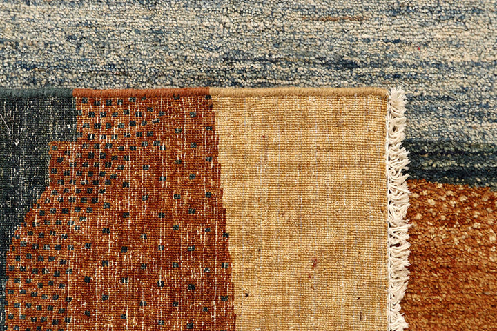 Multi Colored Gabbeh 6' 6 x 9' 1 - No. 61183 - ALRUG Rug Store