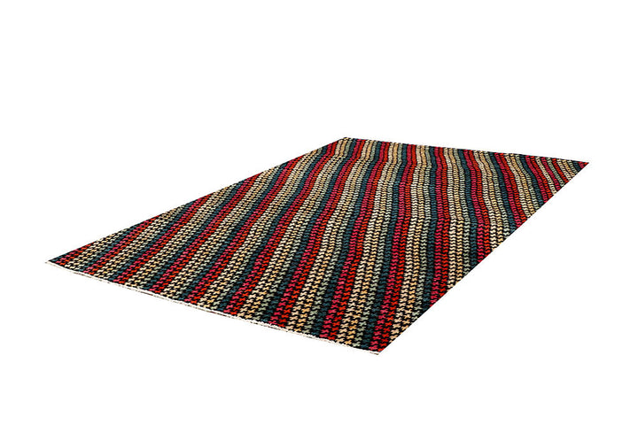 Multi Colored Gabbeh 5' 7 x 8' - No. 61184 - ALRUG Rug Store