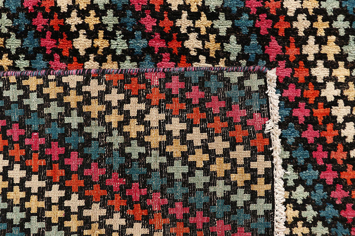 Multi Colored Gabbeh 5' 7 x 8' - No. 61184 - ALRUG Rug Store