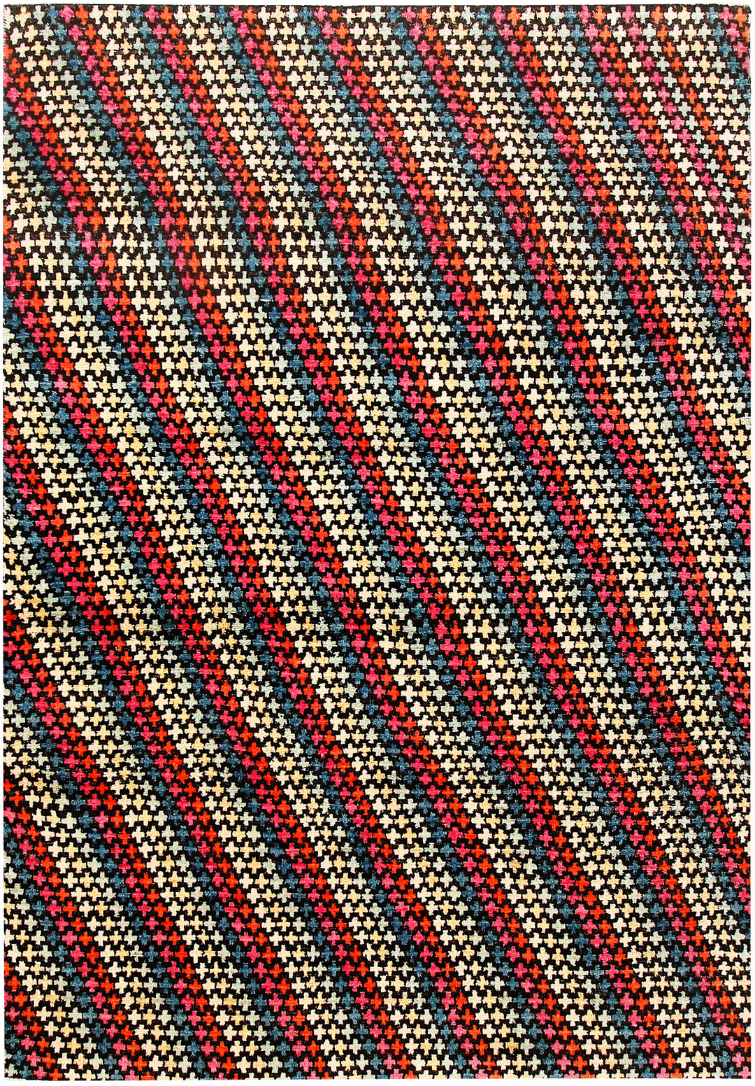 Multi Colored Gabbeh 5' 7 x 8' - No. 61184 - ALRUG Rug Store