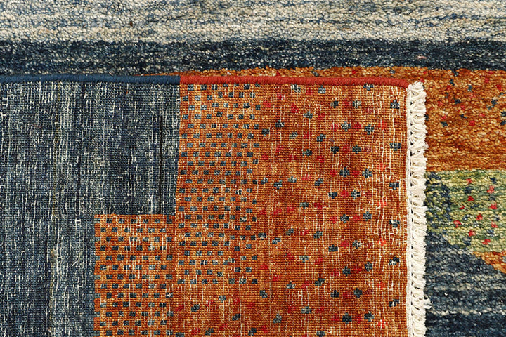 Multi Colored Gabbeh 5' 7 x 8' - No. 61186 - ALRUG Rug Store
