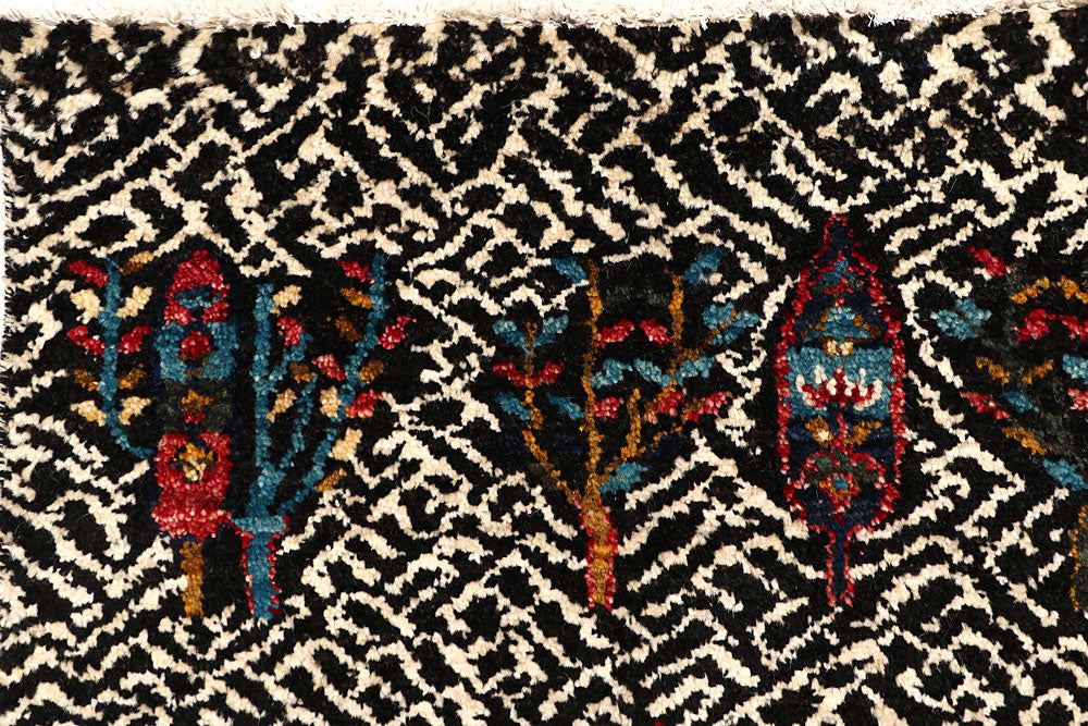 Multi Colored Gabbeh 5' 6 x 7' 10 - No. 61188 - ALRUG Rug Store