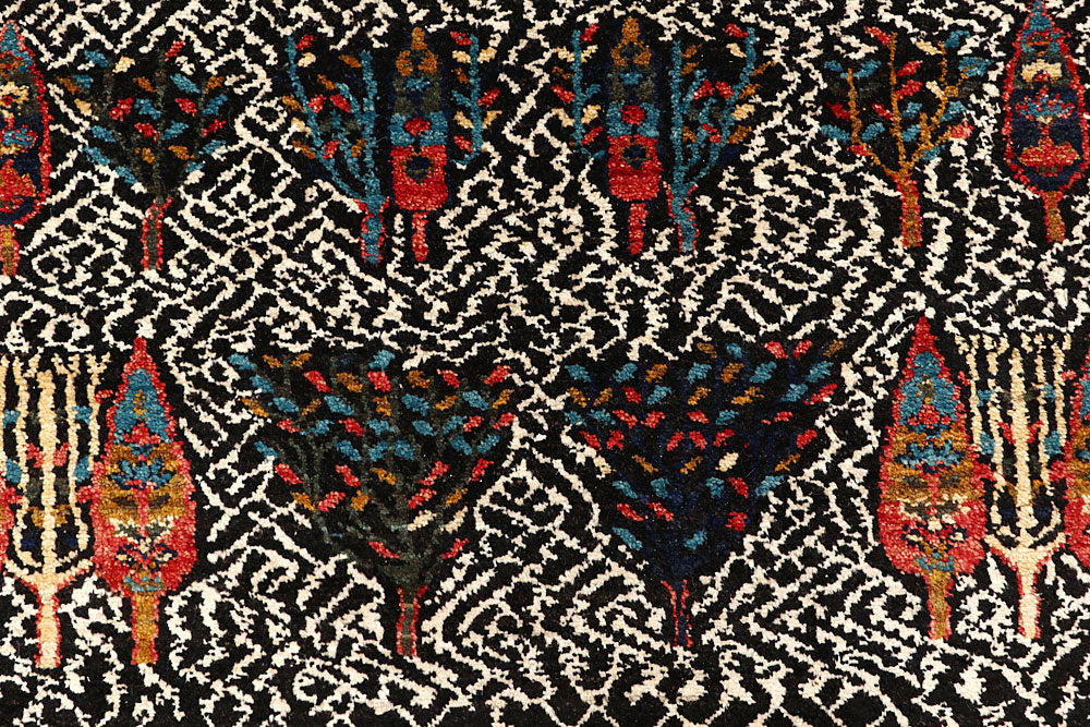 Multi Colored Gabbeh 5' 6 x 7' 10 - No. 61188 - ALRUG Rug Store