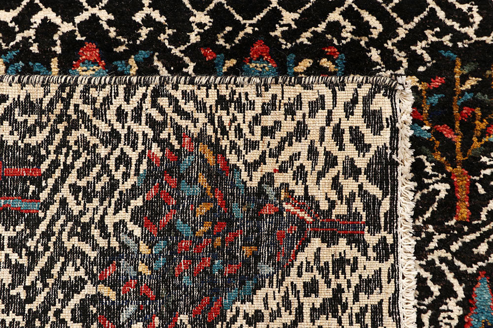 Multi Colored Gabbeh 5' 6 x 7' 10 - No. 61188 - ALRUG Rug Store