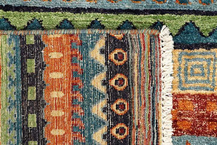 Multi Colored Gabbeh 2' 7 x 11' 8 - No. 61189 - ALRUG Rug Store