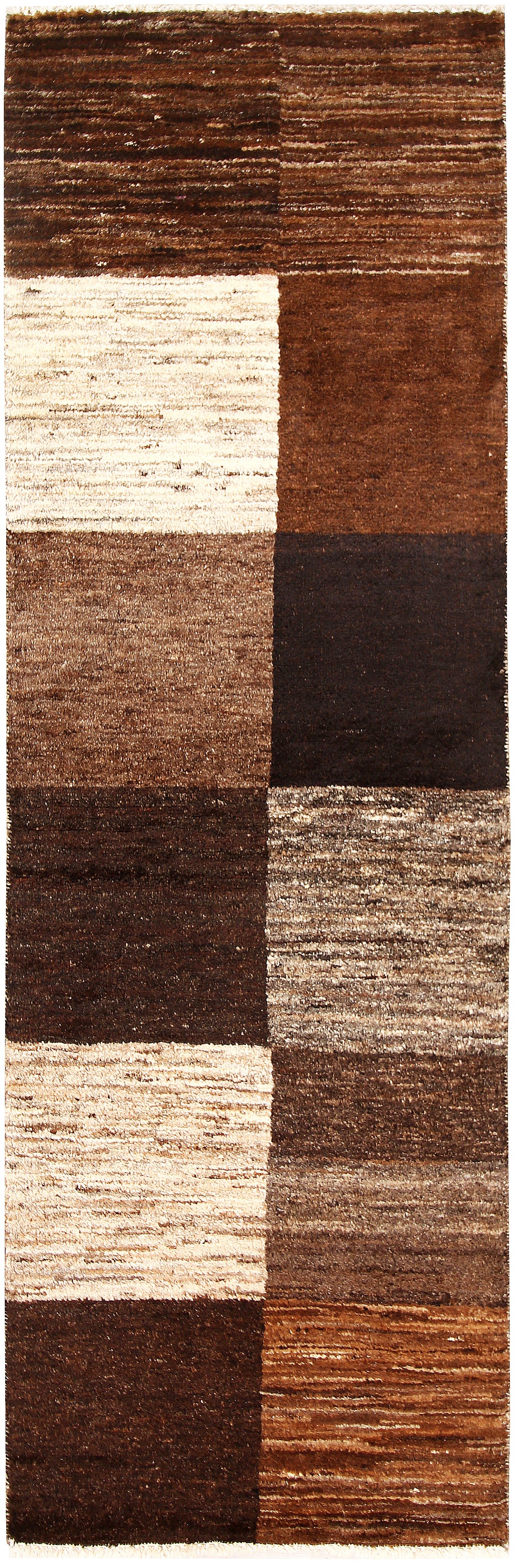 Multi Colored Gabbeh 2' x 6' 2 - No. 61194 - ALRUG Rug Store