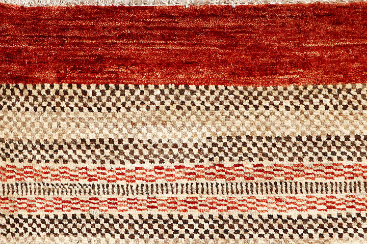 Multi Colored Gabbeh 3' 1 x 5' 3 - No. 61198 - ALRUG Rug Store