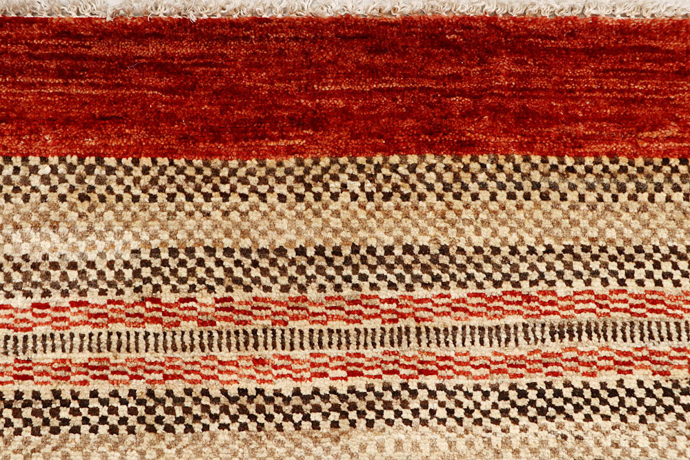 Multi Colored Gabbeh 3' 1 x 5' 3 - No. 61198 - ALRUG Rug Store