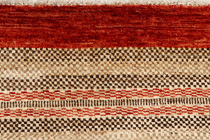 Multi Colored Gabbeh 3' 1 x 5' 3 - No. 61198 - ALRUG Rug Store