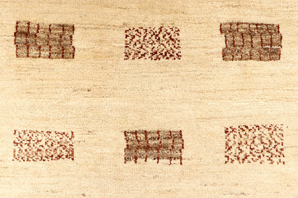 Cornsilk Gabbeh 3' 4 x 5' 1 - No. 61202 - ALRUG Rug Store