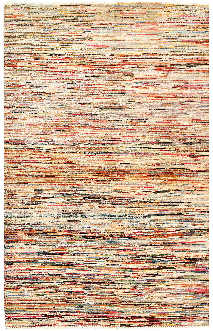 Multi Colored Gabbeh 3' 2 x 5' - No. 61204 - ALRUG Rug Store