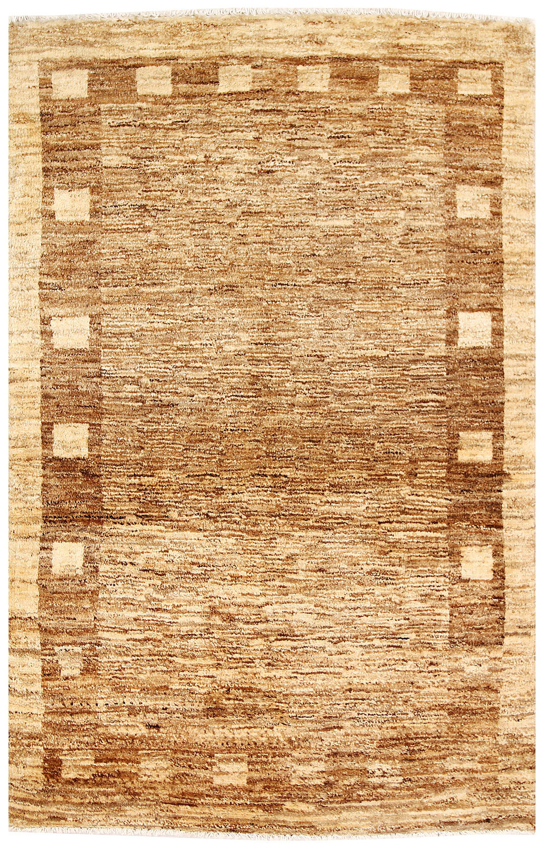 Burlywood Gabbeh 3' 4 x 5' 1 - No. 61205 - ALRUG Rug Store