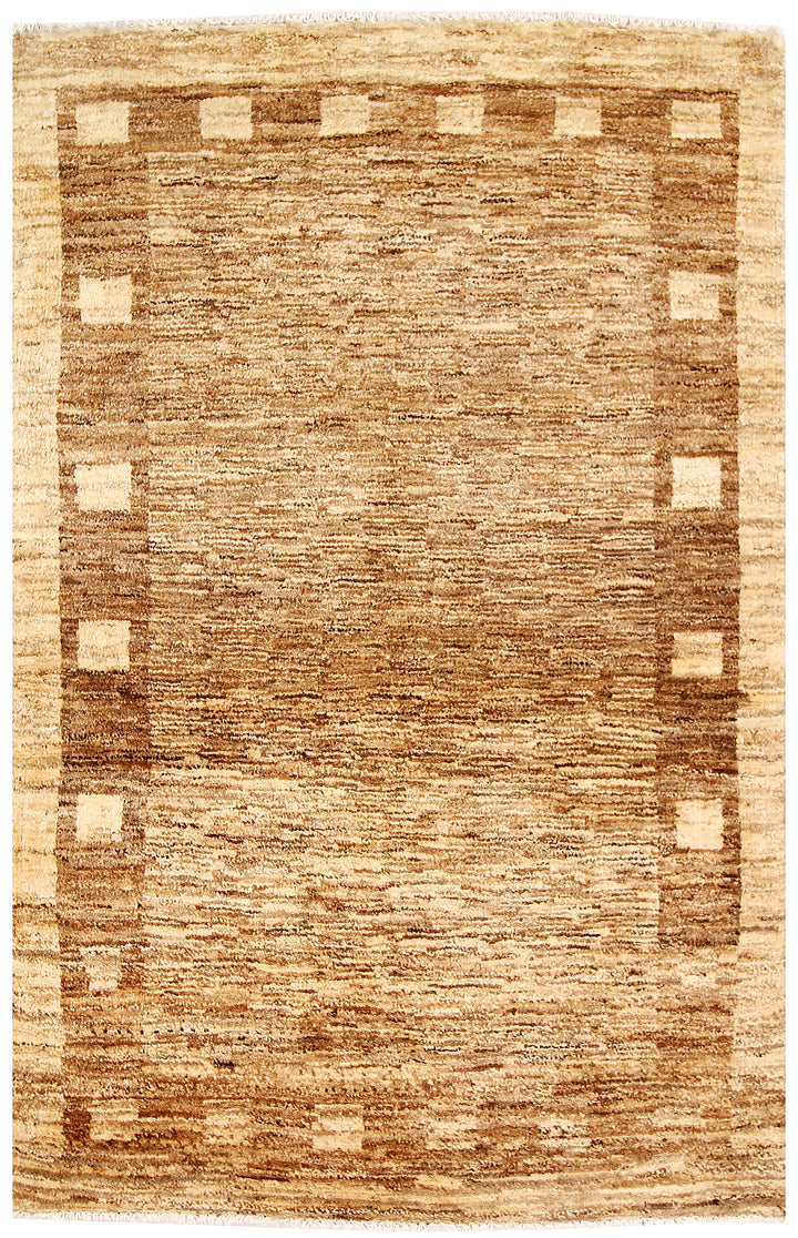 Burlywood Gabbeh 3' 4 x 5' 1 - No. 61205 - ALRUG Rug Store