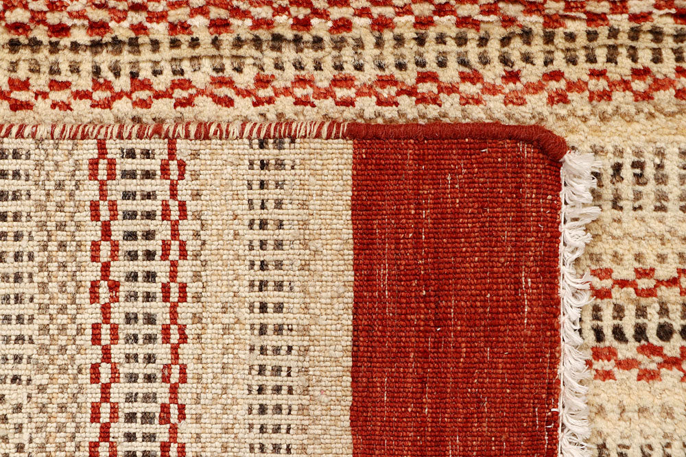 Multi Colored Gabbeh 3' x 5' - No. 61206 - ALRUG Rug Store