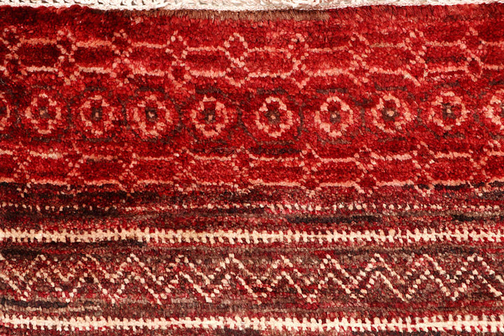Maroon Gabbeh 3' 1 x 4' 8 - No. 61209 - ALRUG Rug Store