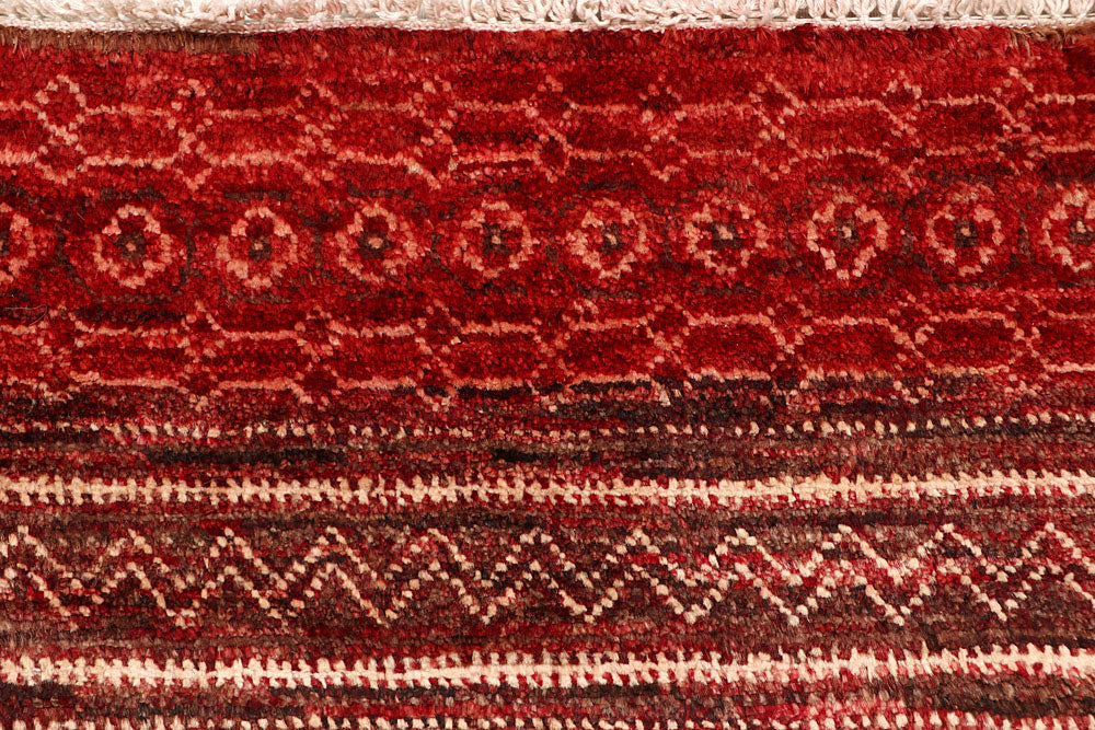 Maroon Gabbeh 3' 1 x 4' 8 - No. 61209 - ALRUG Rug Store