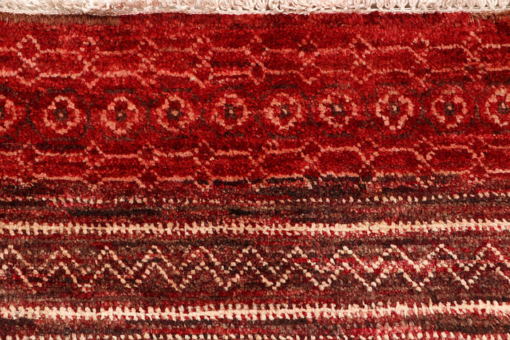 Maroon Gabbeh 3' 1 x 4' 8 - No. 61209 - ALRUG Rug Store