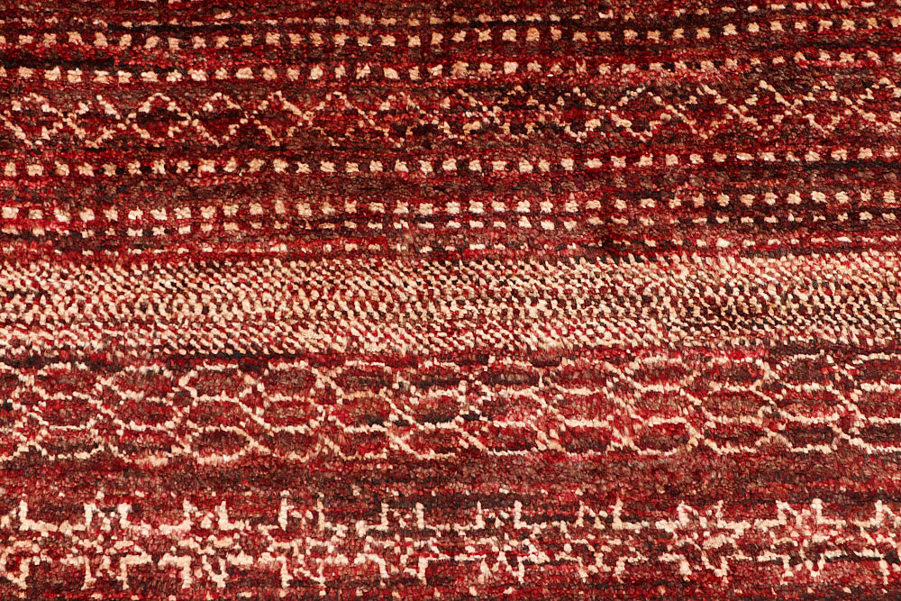 Maroon Gabbeh 3' 1 x 4' 8 - No. 61209 - ALRUG Rug Store
