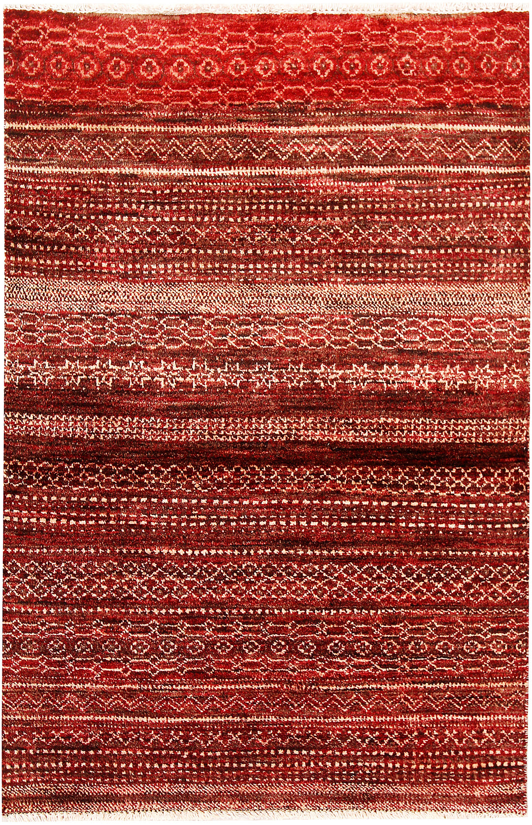 Maroon Gabbeh 3' 1 x 4' 8 - No. 61209 - ALRUG Rug Store